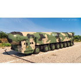 Dongfeng-41 ICBM Launch Vehicle 3D model